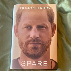 Prince Harry 'Spare' Hardcover Book